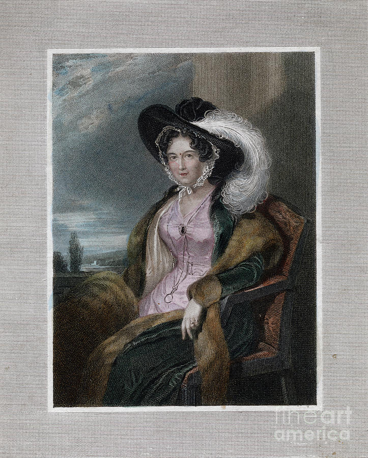 Mary Elizabeth, Baroness Of Clifford Drawing by Print Collector