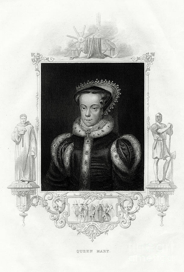 Mary I 1516-1558, Also Known As Mary by Print Collector