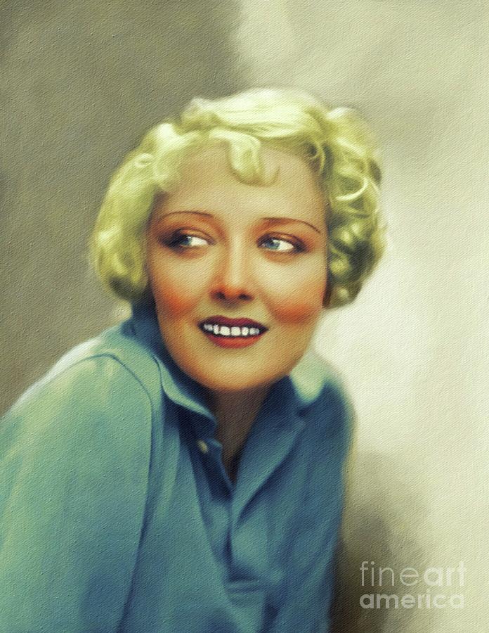 Mary Nolan, Vintage Actress Painting by Esoterica Art Agency - Pixels