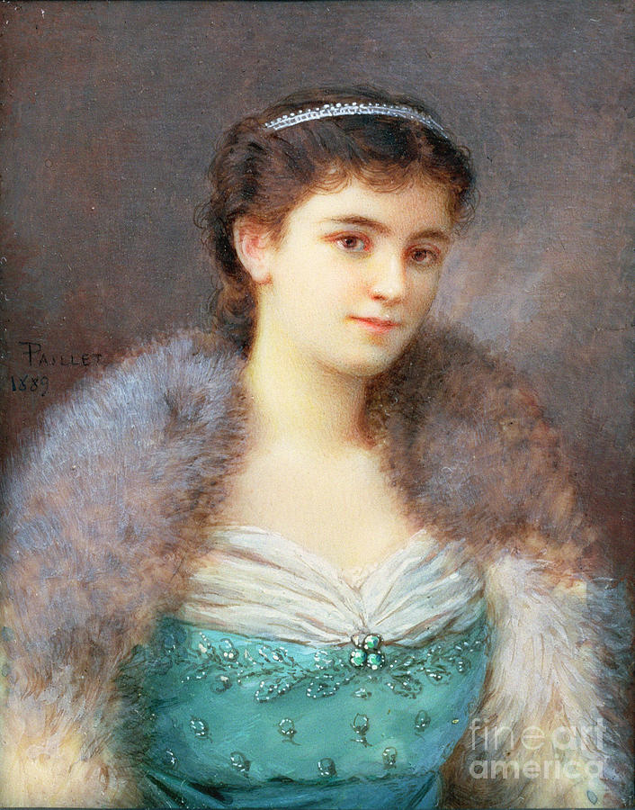 Mary Victoria Leiter, Lady Curzon Painting by Fernand Paillet - Pixels