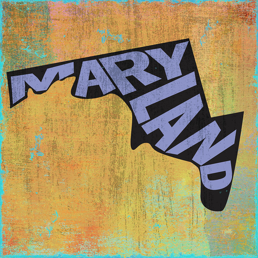 Maryland Mixed Media by Art Licensing Studio - Pixels