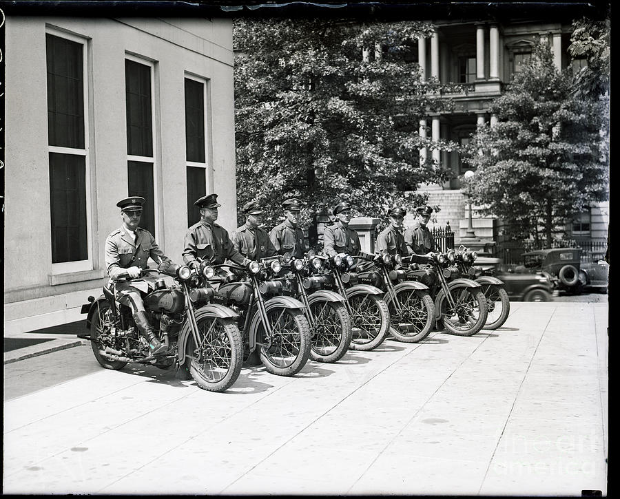 Maryland State Troopers Photograph by Bettmann