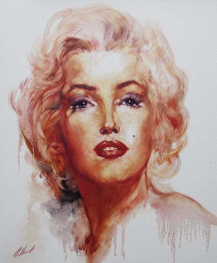 Marylin Monroe Painting by Stuart Gilbert - Fine Art America