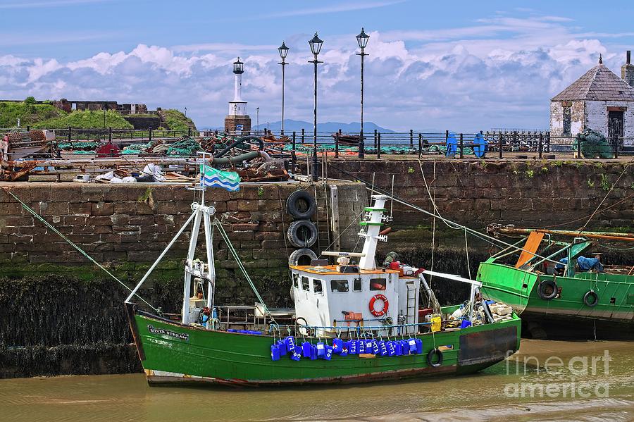 Maryport Harbour, Cumbria, England Photograph by Martyn Arnold
