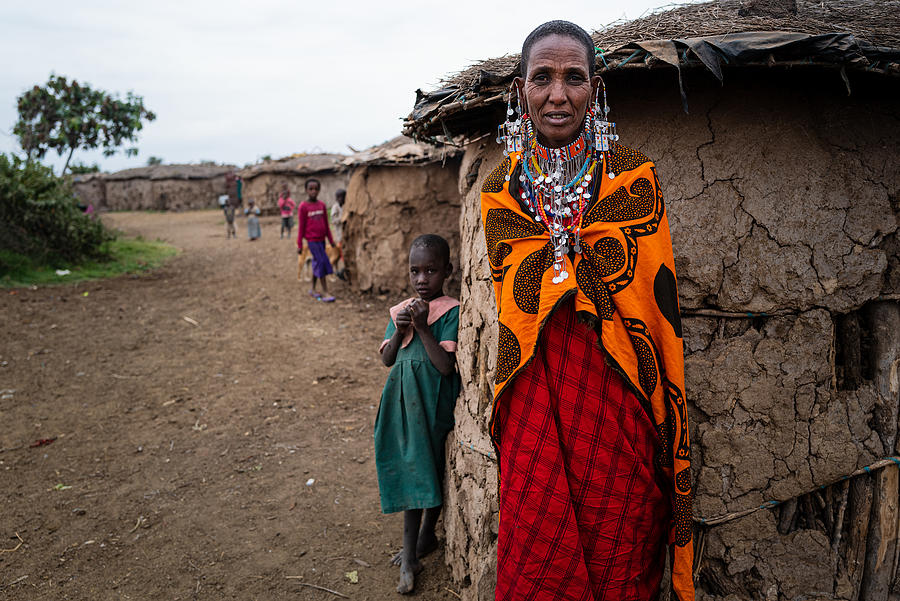 Masai Village Photograph by Ali Khataw