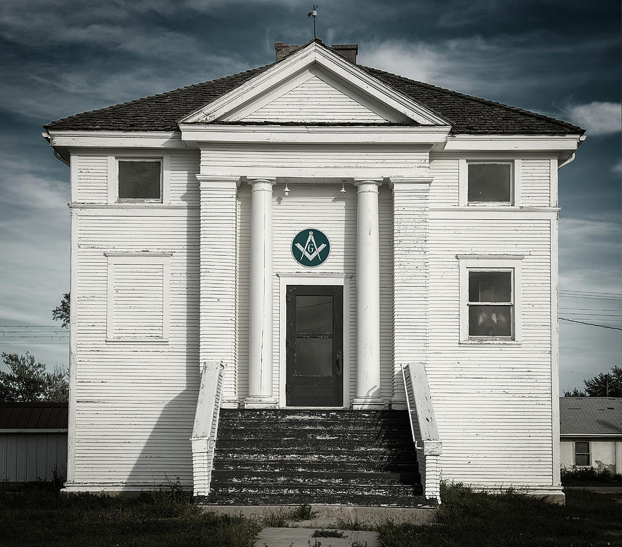 Masonic Hall Photograph by Bud Simpson