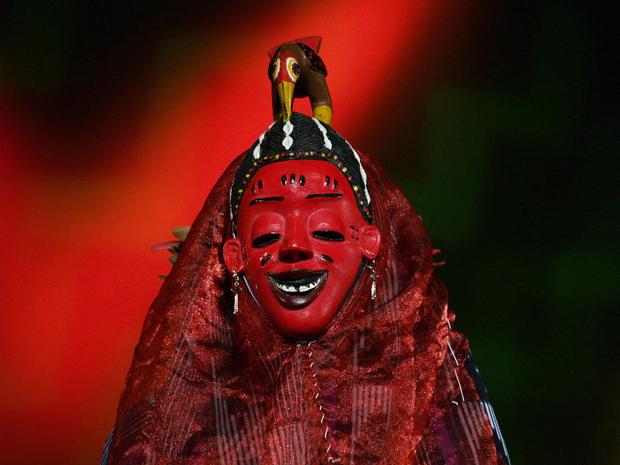 Africa Photograph - Masque Africain by Christine AVIGNON Africa Photograph - Masque Africain by Christine AVIGNON