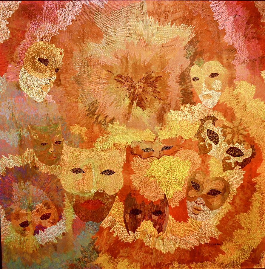 Masque Painting by DLWhitson
