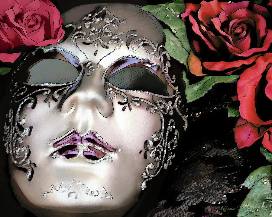 Masquerade Digital Art by Pennie McCracken