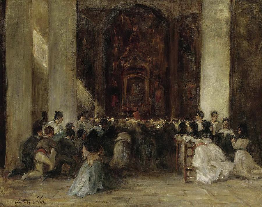 Mass Painting by Gustave Henri Colin Fine Art America