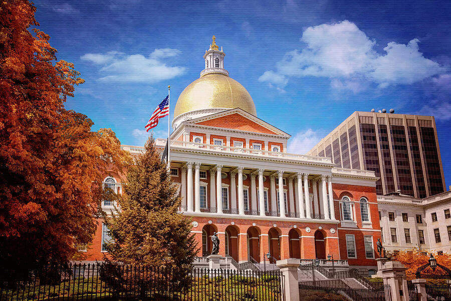 Massachusetts State House Boston  Photograph by Carol Japp