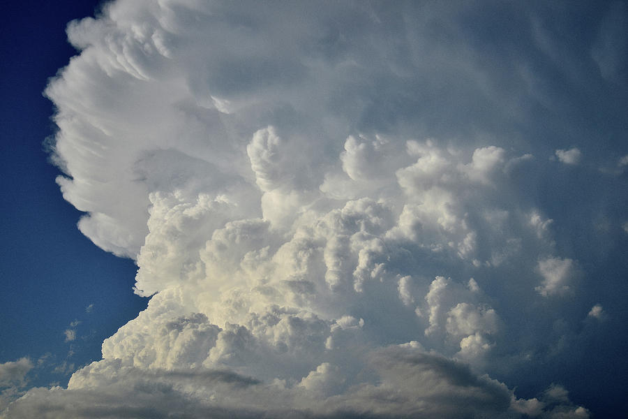 Massive Passing Storm over Nebraska Photograph by Ray Mathis