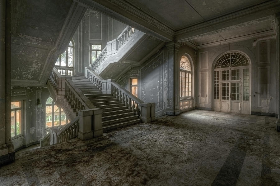 Massive Staircase Photograph by Roman Robroek