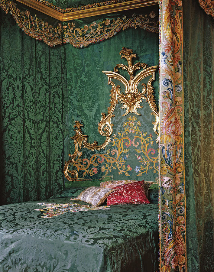 Master Bedroom Of Palazzo Pucci Photograph by Marina Faust