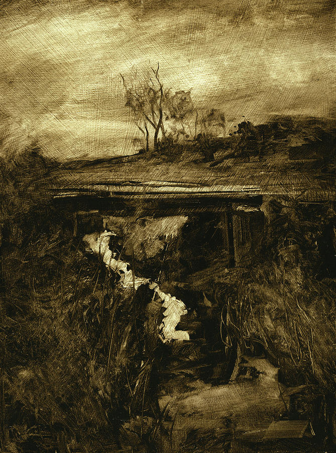 Landscape Painting - Master Study 236 - Hugo Henneberg by Christian Klute Landscape Painting - Master Study 236 - Hugo Henneberg by Christian Klute
