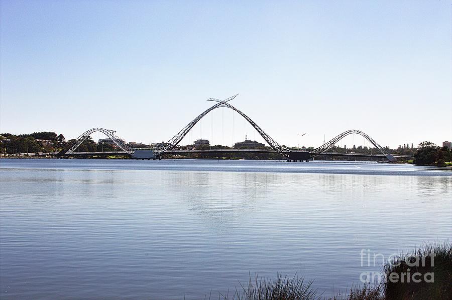 Matagarup Bridge - Swan River - Perth WA by Carolyn Parker Matagarup Bridge - Swan River - Perth WA by Carolyn Parker