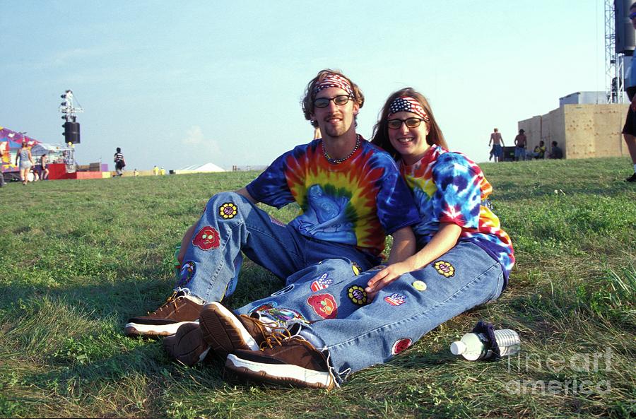 Matching Outfits at Woodstock 99 Photograph by Concert Photos - Pixels