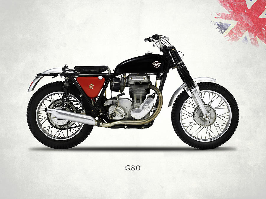 Matchless Photograph - Matchless G80 1960 by Mark Rogan