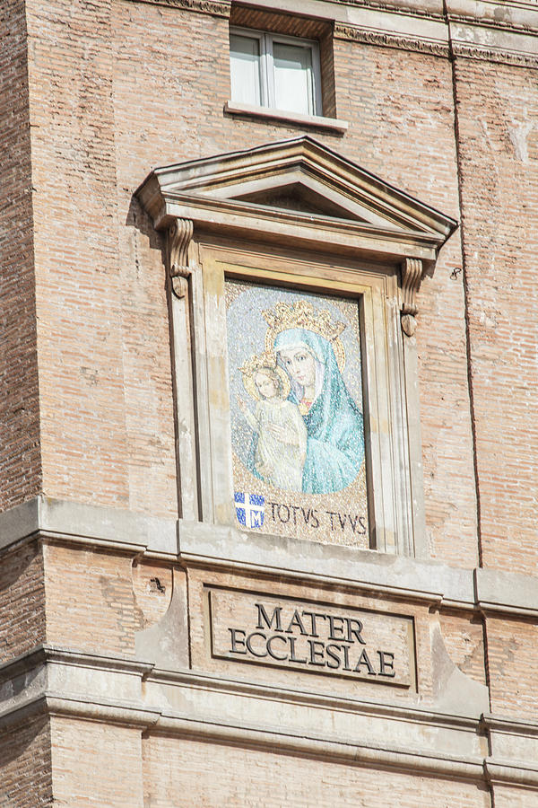 Mater Ecclesiae at Vatican  Photograph by John McGraw