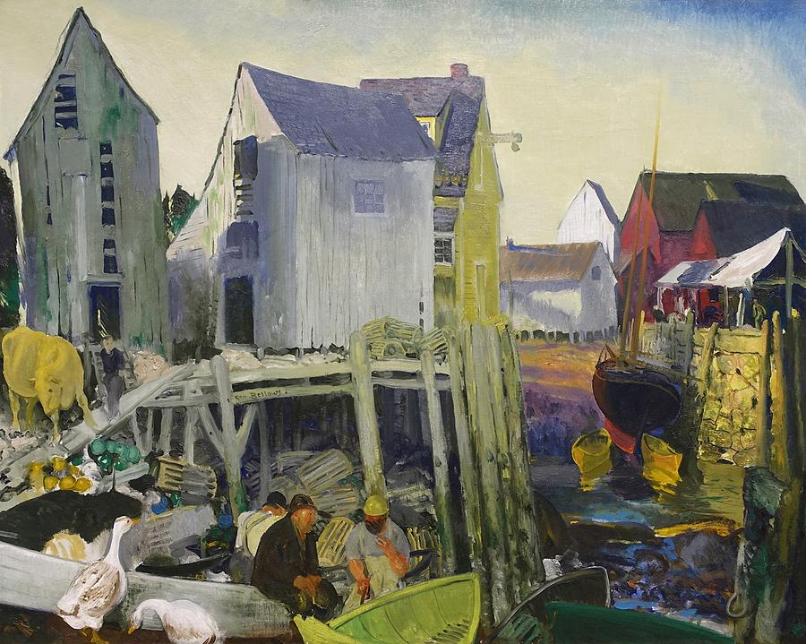 George Wesley Bellows Painting - Matinicus by Mountain Dreams