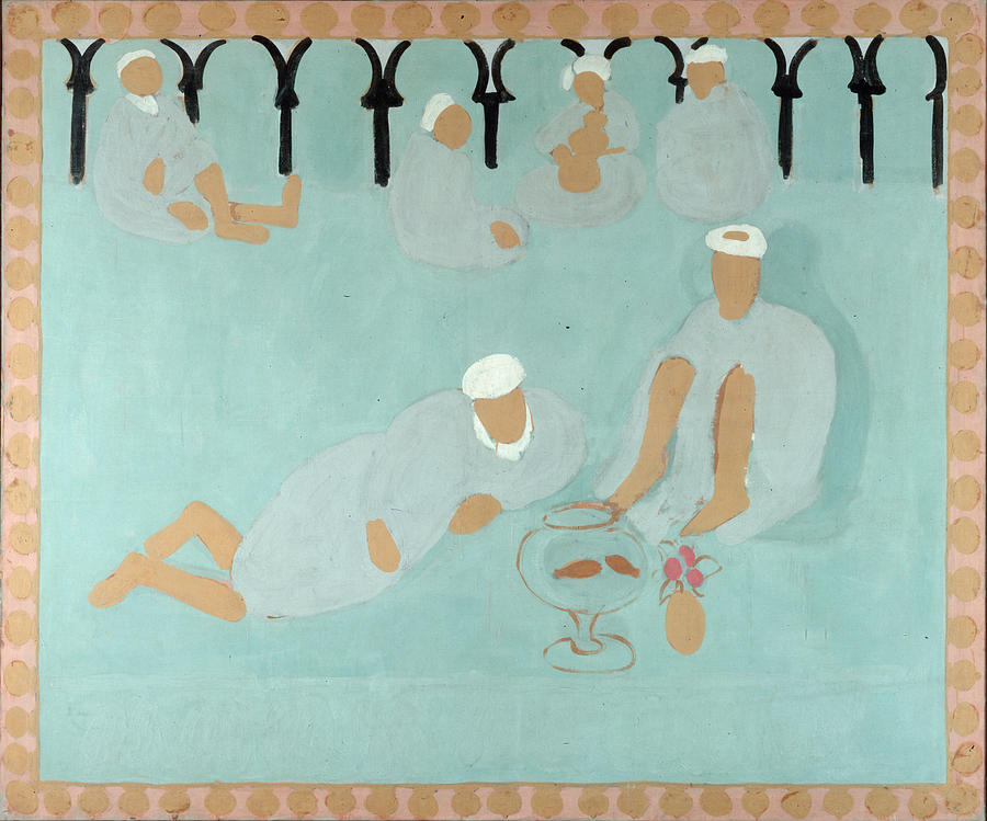 Matisse, Henri - Arab Coffeehouse Painting
