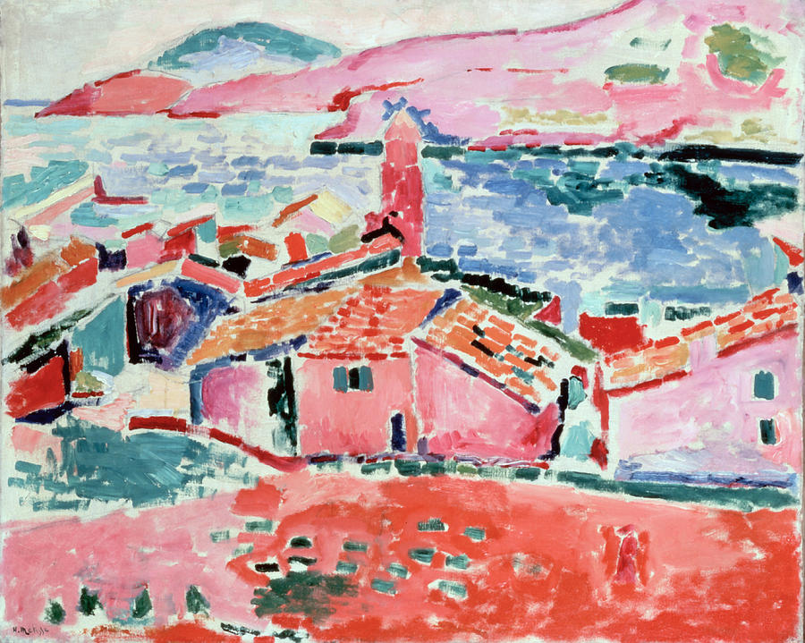 Matisse, Henri - View of Collioure Painting by Hermitage Museum