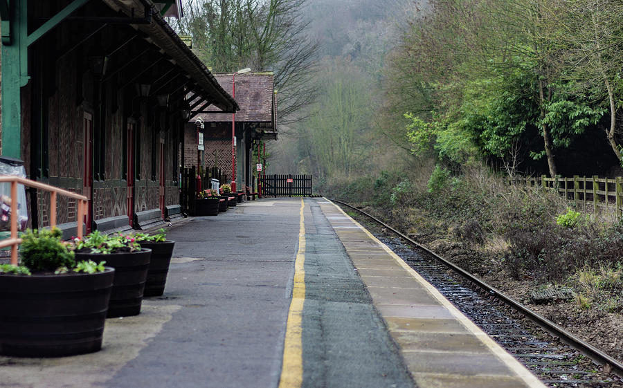 Matlock Bath Train Station Photograph by Scott Lyons