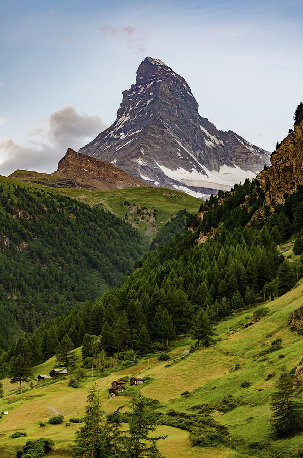 Matterhorn Evening Photograph by Douglas Wielfaert