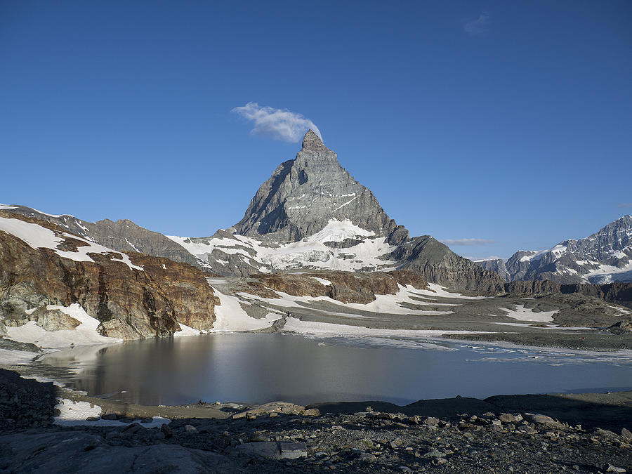 Matterhorn Glacier Photograph by Ilan Ben Tov