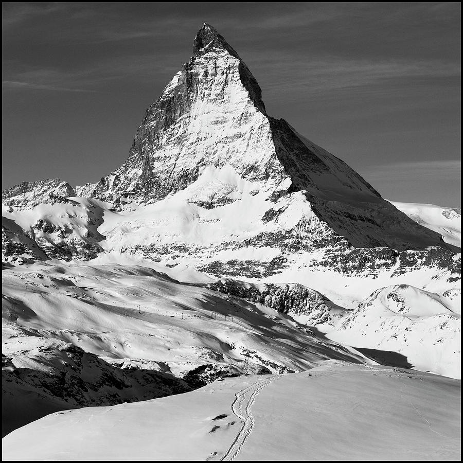 Matterhorn Mountain Digital Art by Massimo Ripani