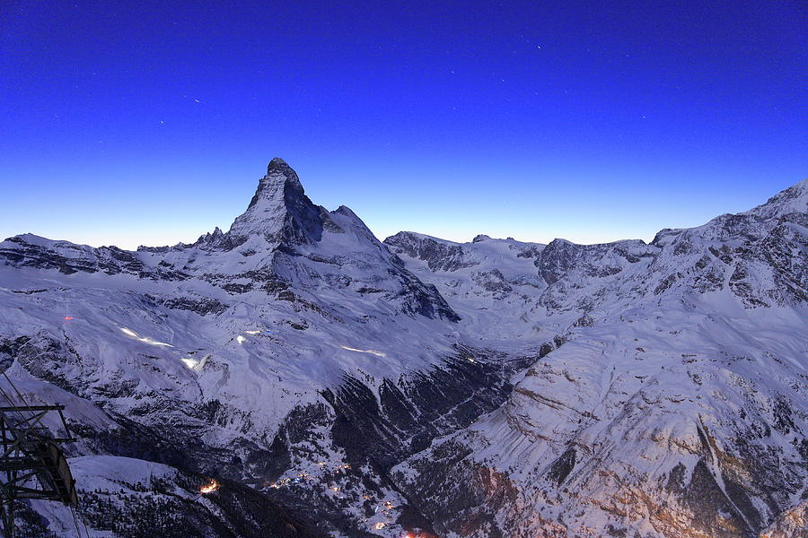 Matterhorn Mountain, Switzerland Digital Art by Moses Hallberg