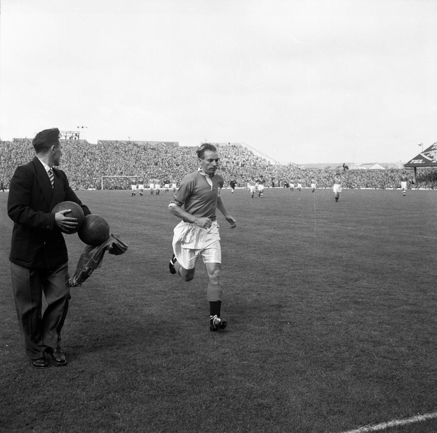 Matthews On The Pitch Photograph by Bert Hardy