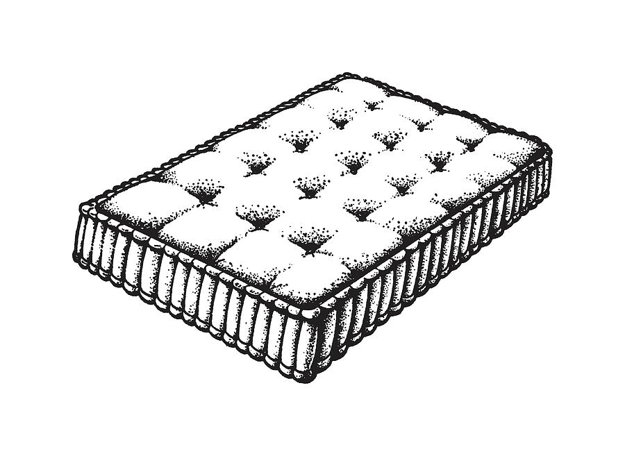 Mattress Drawing by CSA Images - Fine Art America