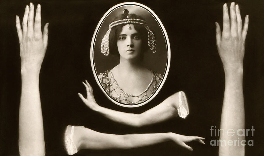 Maud Allan Interpretive Dancer Photograph by Sad Hill - Bizarre Los Angeles Archive