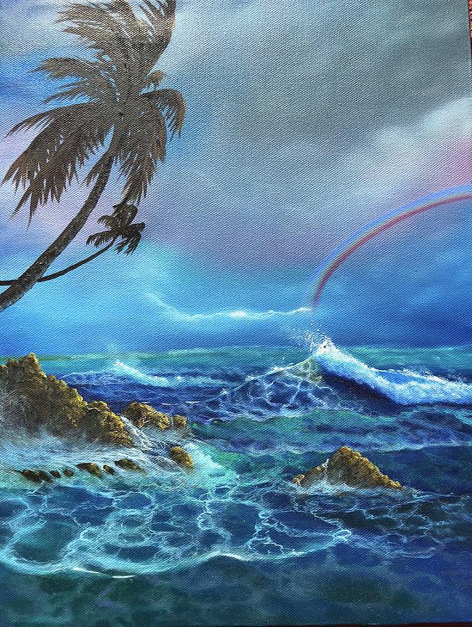 Maui Hawaii  Painting by Leland Castro