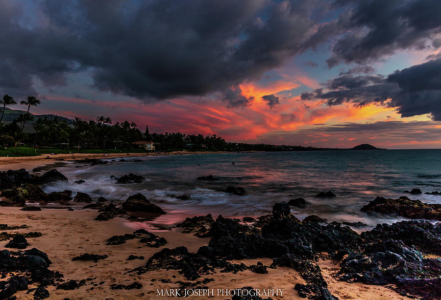 Maui Sunset Photograph by Mark Joseph