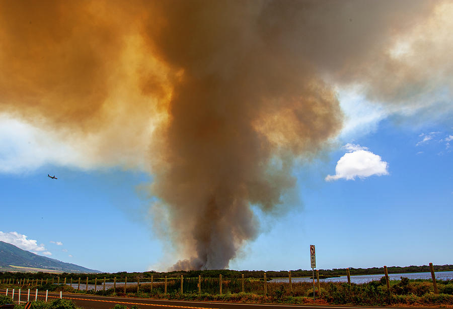 Maui Wild Fire Start Photograph by Anthony Jones