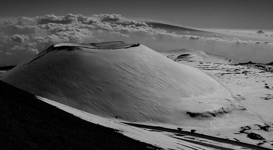 Mauna Kea Snow Photograph by Heidi Fickinger