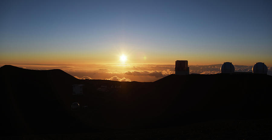 Mauna Kea Sunset Photograph by Troy White