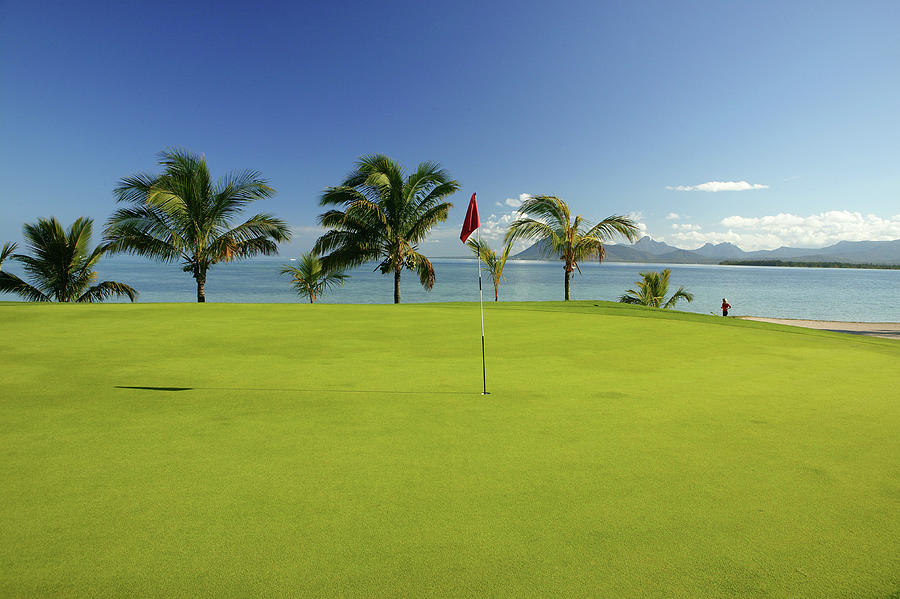 Mauritius, Le Paradis, Golf Club Digital Art by Hp Huber