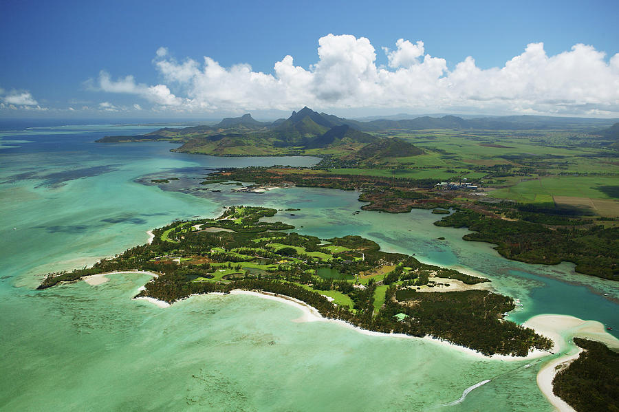 Mauritius, Le Touessrok Golf Course Digital Art by Hp Huber