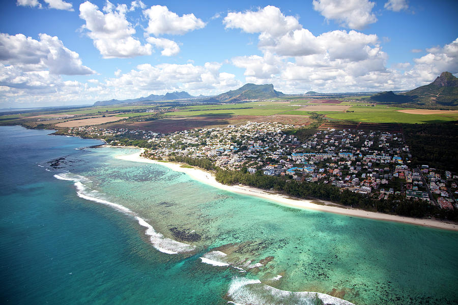 Mauritius Sky View Showing The Photograph by Robertmandel