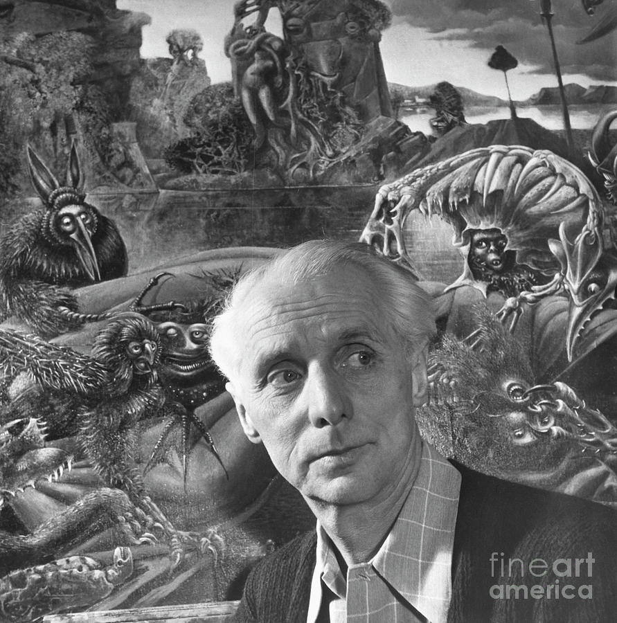 Max Ernst, Surrealist Painter Photograph by Bettmann