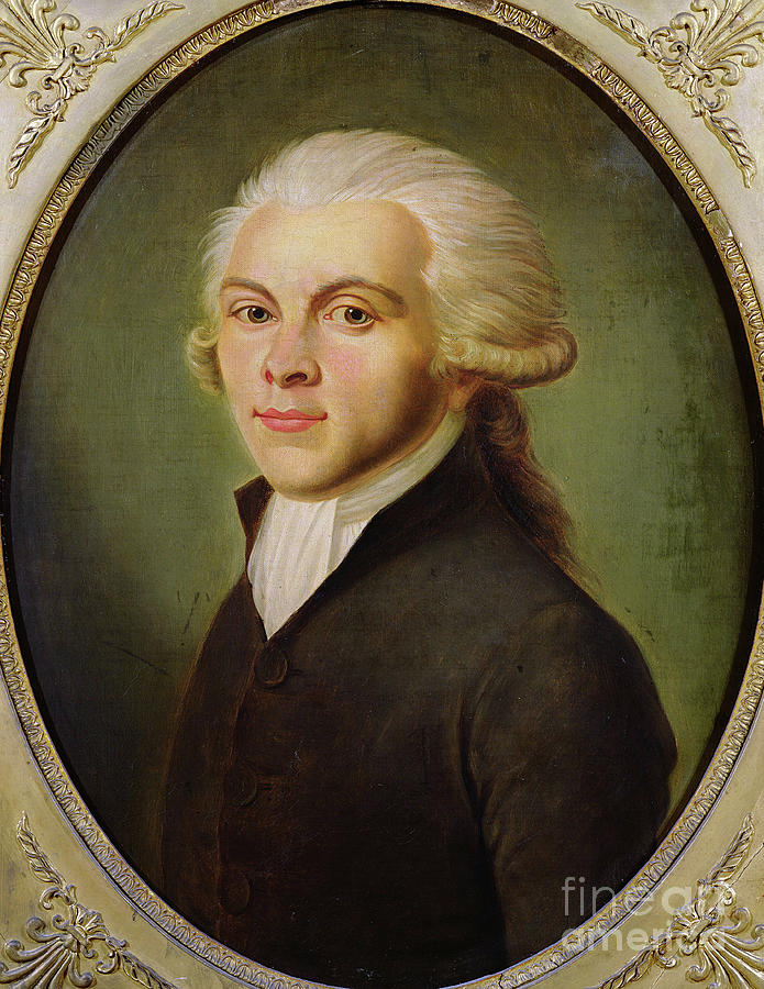 Maximilien De Robespierre Painting by French School - Fine Art America