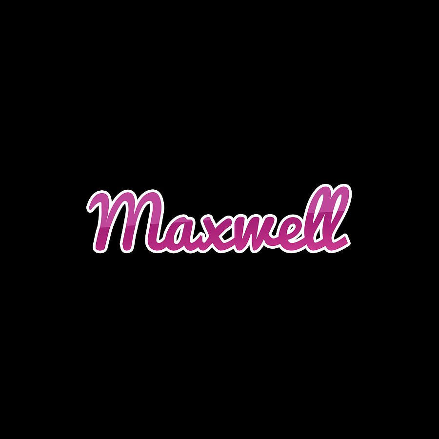 Maxwell #Maxwell Digital Art by TintoDesigns