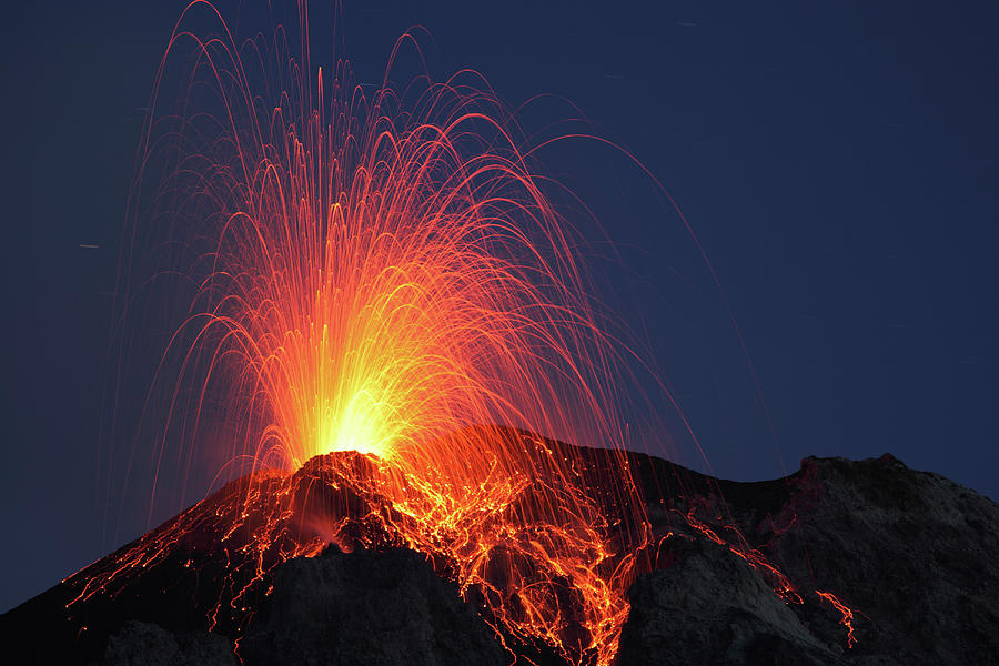 Strombolian Eruption