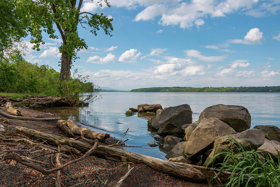 Hudson River Photograph - May Afternoon on the Hudson by Jeff Severson Hudson River Photograph - May Afternoon on the Hudson by Jeff Severson