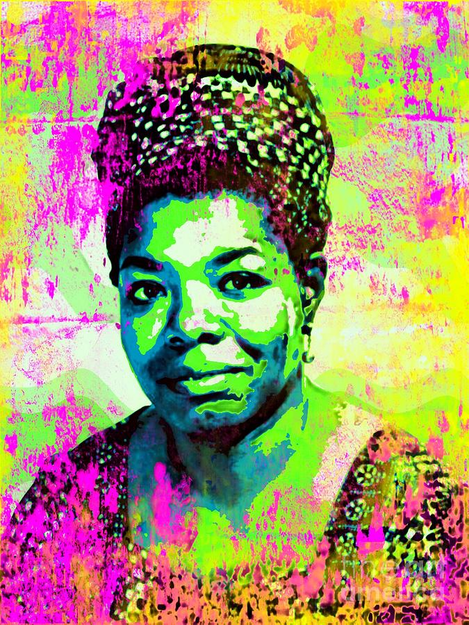 Maya Angelou Digital Art by Jonathan Palgon | Fine Art America