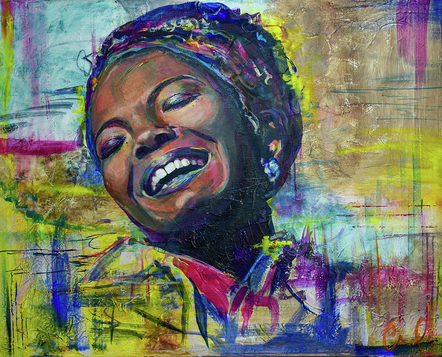 Maya Angelou Painting - Maya by Christina Carmel