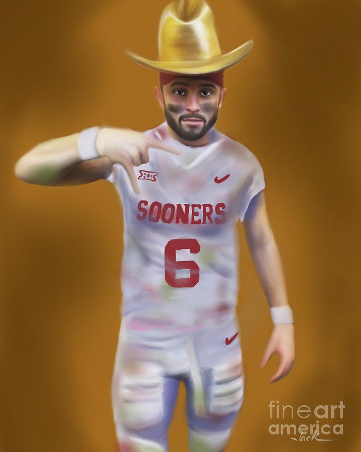 Mayfield Horns Down Painting by Jack Bunds